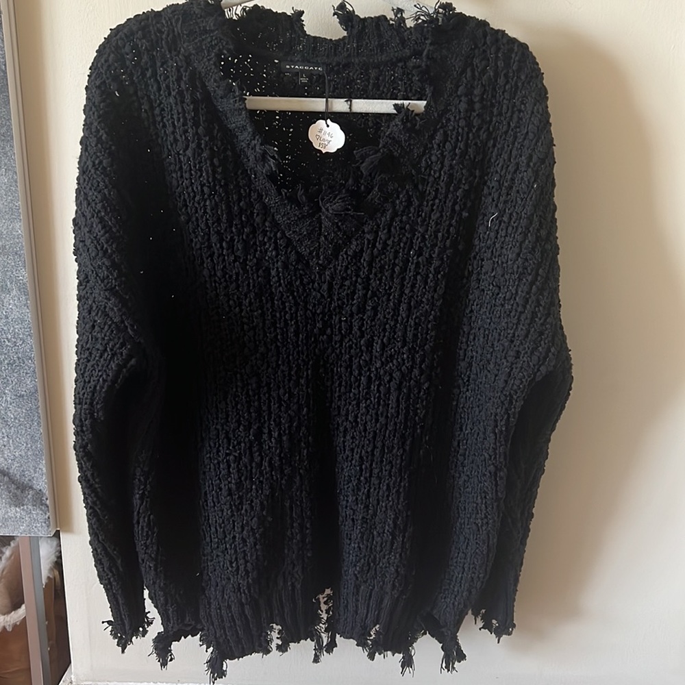 NNW Black STACCATO Sweater-size Large